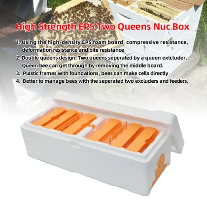 Queen Rearing Hive Bee Nuc Box - Plastic Nuc Boxes for Beekeeping
