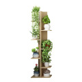 Customization Flower Display Rack Wood Plant Shelf