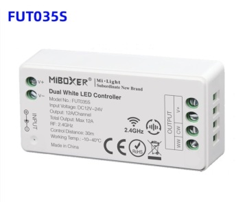Miboxer Milight 2.4GHz 12A 144W/288W FUT036S Dimmer for 12V/24V Single Color LED