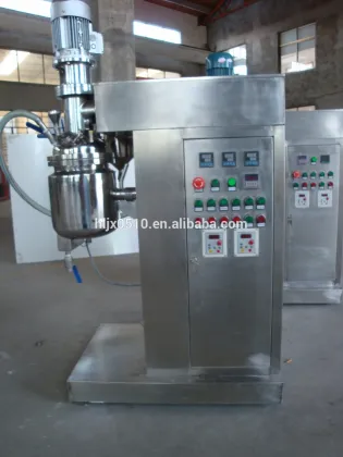 skin care products lab mixing machine