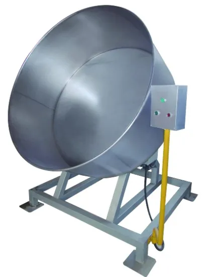Powder And Syrup Coating Machine