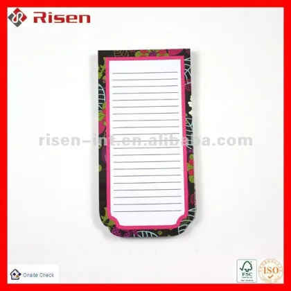 list pad with bonus magnet