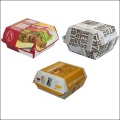 卸売ハンバーガーパッキングボックスファーストフードパッケージ