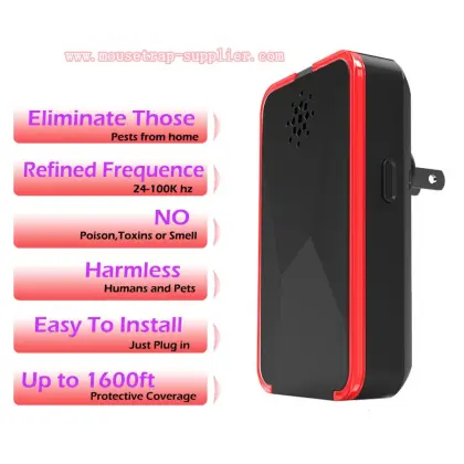 Indoor Ultrasonic Pest Repeller Electric Plug-in Insects Repellent