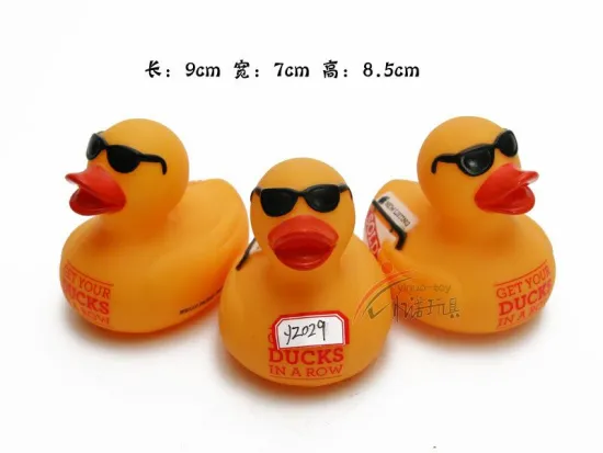 Eco-friendly vinyl floating bath duck toys kids animal toys PVC