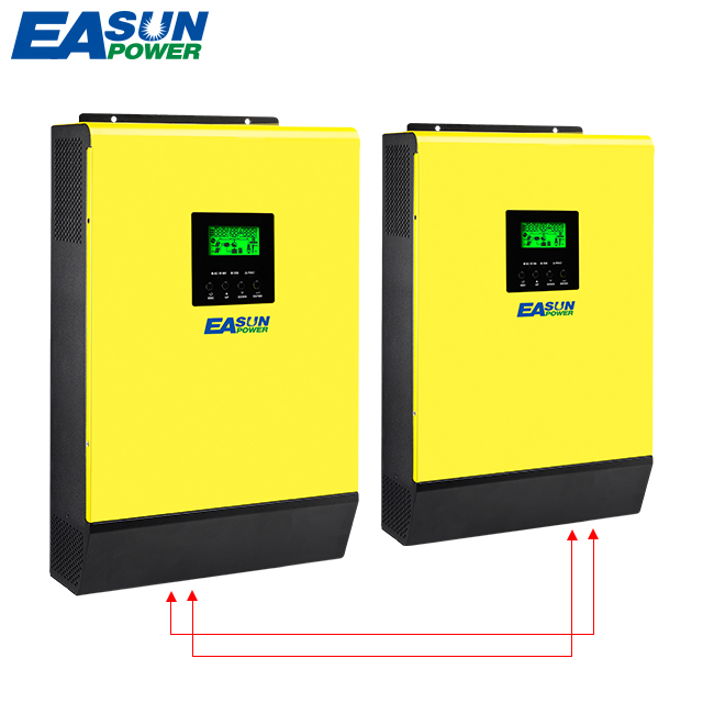 EASUN Europe Germany Warehouse 5Kva 10KW Photovoltaic Energy System 5000W 48V 6KW On Off Grid Tie Hybrid Solar Inverter 5KW6