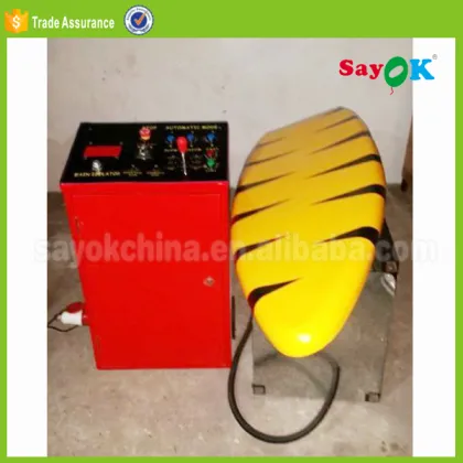 Inflatable Electric Surf Board Simulator: Mechanical Power Surfing