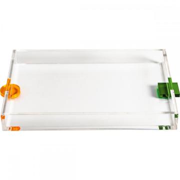 Decorative Acrylic Tray with Handle