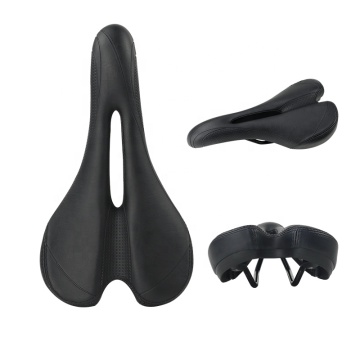 WAKE Bike Seat: Soft, Comfortable, Waterproof PU Leather for MTB and Road Bicycles