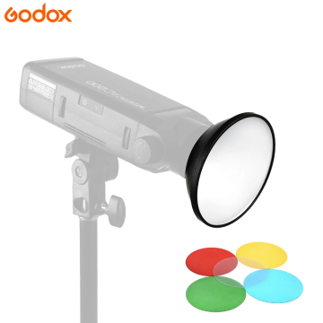 Godox AD-M Standard Reflector Beauty Dish with 5 Color Filters Soft Diffuser