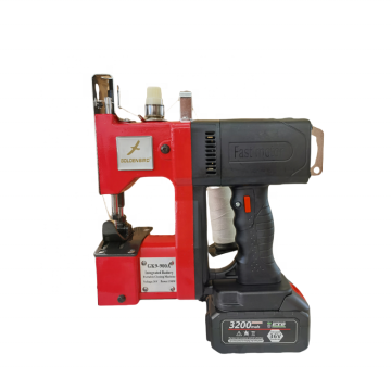 Portable Battery Operated Red Color Golden Bird Brand GK9-900A Bag Closing Sewing Machine