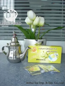 organic pyramid green tea bag