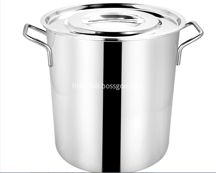 Hammered Stainless Steel Drinks Pail