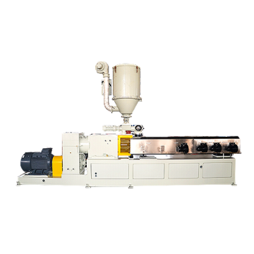 Conical Twin-Screw Plastic Tubing Extrusion Machine