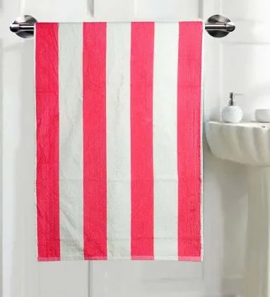 Pure Egyptian Cotton stripe bath towel