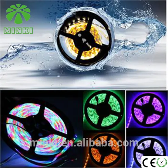 New Full Kit 5m/10M Waterproof LED Strip Light IP68, Flexible Outdoor Solar Strip Light