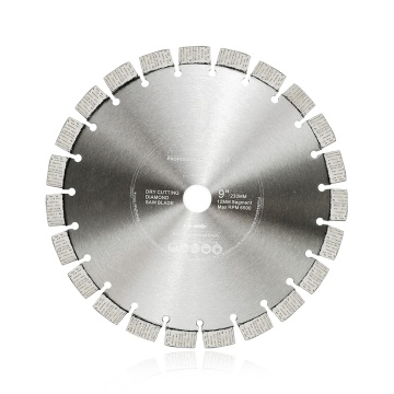 9 Zoll 230 mm Diamantsägeblatt für hartes Material Schneiden