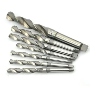 Χονδρική επιλογή από 10mm έως 60mm έλασης HSS 4241 Morse Taper Shank Twist Drill Bits