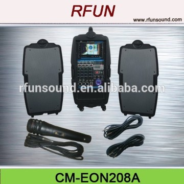8 inch active PA speaker with Mp5 amplifier