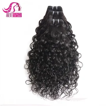 Wholesale aliexpress Virgin Brazilian Hair Water wave Wet and Wavy Unprocessed 3 Bundles Human Hair extensions