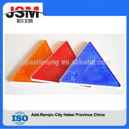 triangle reflector safety reflector warning triangle