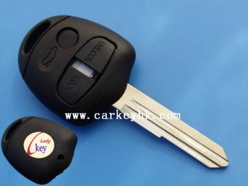 Hot Sale Mitsubishi 3 Button Remote Key Case With MIT11R Blade right Side Mitsubishi Key