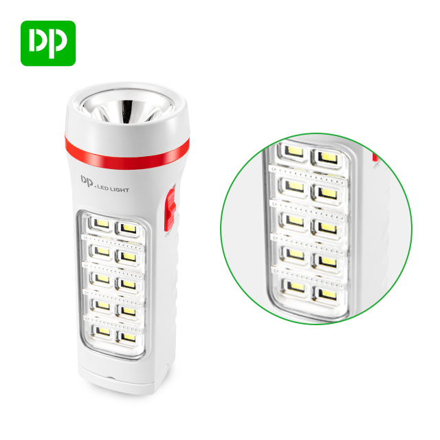 rechargeable high lumen outdoor indoor3W led SMD torch flashlight