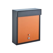 2022 Galvanized Wall Mounted Waterproofed Customized Mailbox with Lock