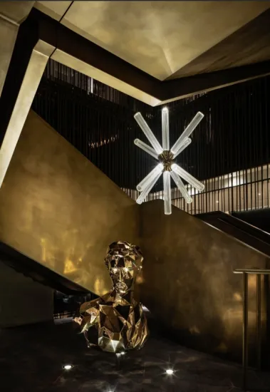 Nordic Ceiling Hotel Villa LED Chandelier Light