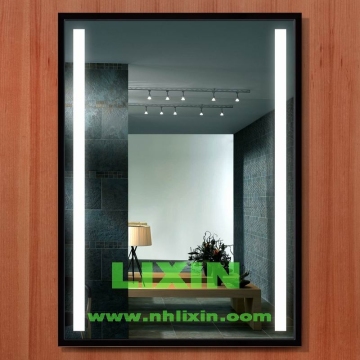 factory directly,3000K customized frosted framing LED mirror,antifog mirror