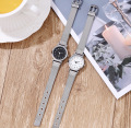Quartz Kijk Slim Silver Strap -horloge voor vrouwen