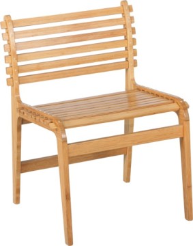 wooden long chair set