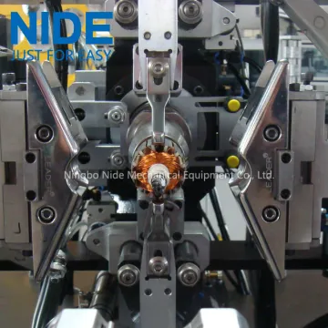 Generator motor armature coil winding machine