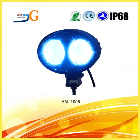 New Design Hot-Sale Spot Beam Forklift Front Lamp 6W Blue Led Forklift Lights