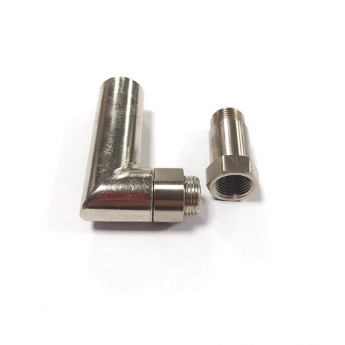 oxygen sensor angled extender spacer 90 degree bung