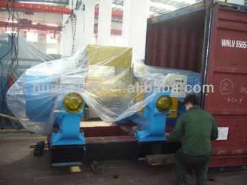 Rubber cracker machine XKP-450B for waste tyre recycling retreatment