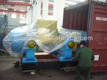Rubber cracker machine XKP-450B for waste tyre recycling retreatment