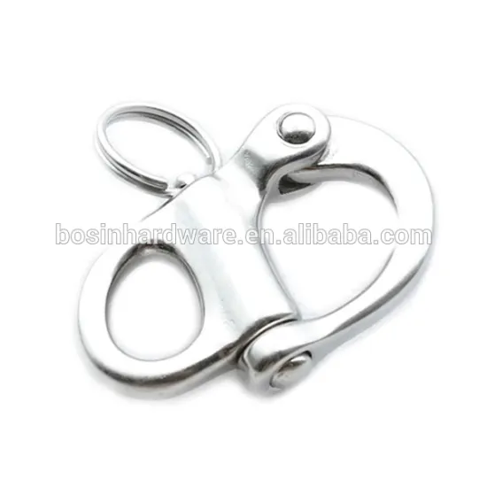 Fashion High Quality Metal Quick Release Snap Hook With Split ring