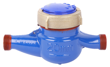 Rotay wing water meter