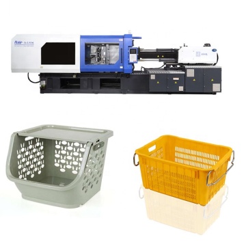 Servo Full Automatic Haida HD450L Plastic Crate Basket Injection Molding Machine