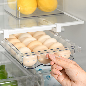 Scatola di stoccaggio vegetale per congelatore in plastica in plastica per la conservazione delle uova e la conservazione degli alimenti