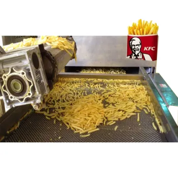 Discounted Complete Set: Frozen French Fries Making Machine with Potato Peeling and Cutting Equipment