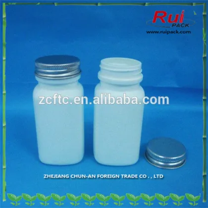 Transparent yellow PET medicine pills bottle 100ml 200ml 250ml 300ml
