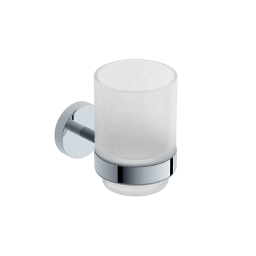 Stainless Steel 304 Mouthwash Cup Holder Wall Mount Tumbler Toothbrush Holder