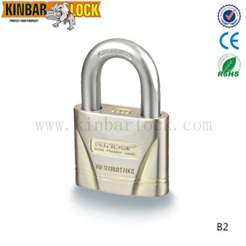 High security door padlock