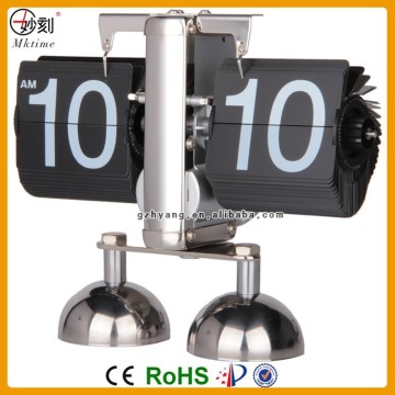 factory most popular metal Double bell balance desk clock for gift