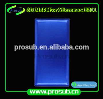 3D sublimation mobile phone case cover plastic injection mould for SFM-Micromax Canvas Nitro E311