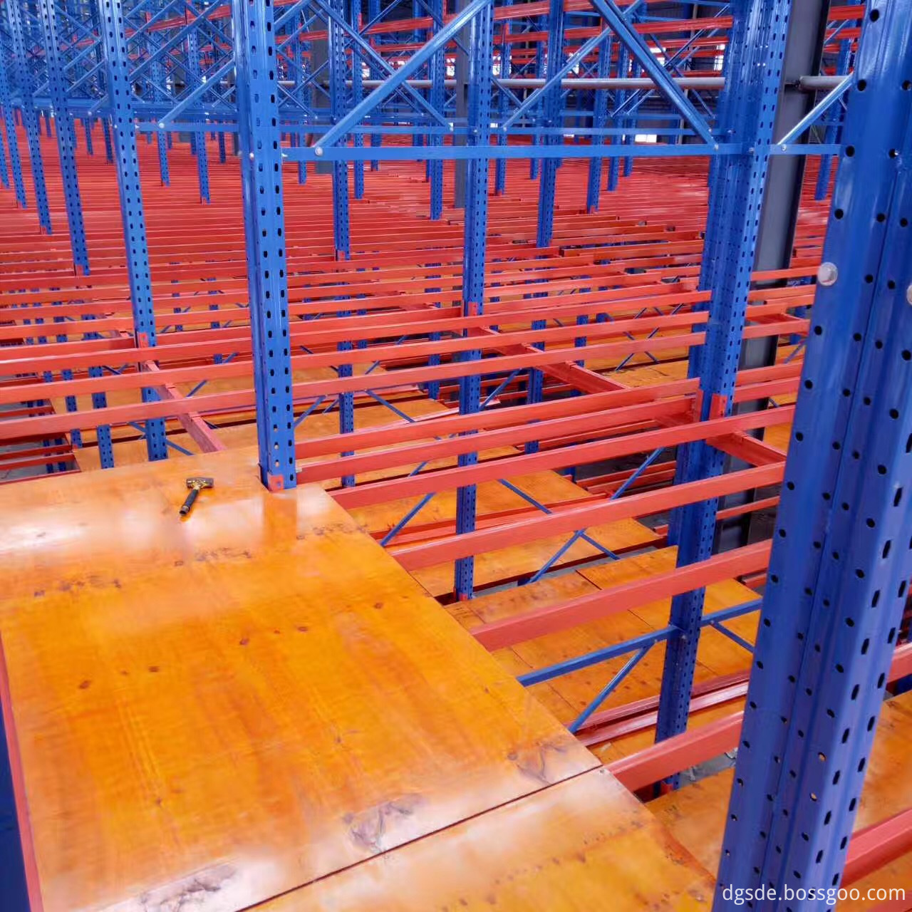 40000SQM Mezzanine Floor System Project For Aluminium