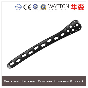 Titanium Proximal Lateral Femoral Loc Plate I with Available Combined or Multi-Angle Hole