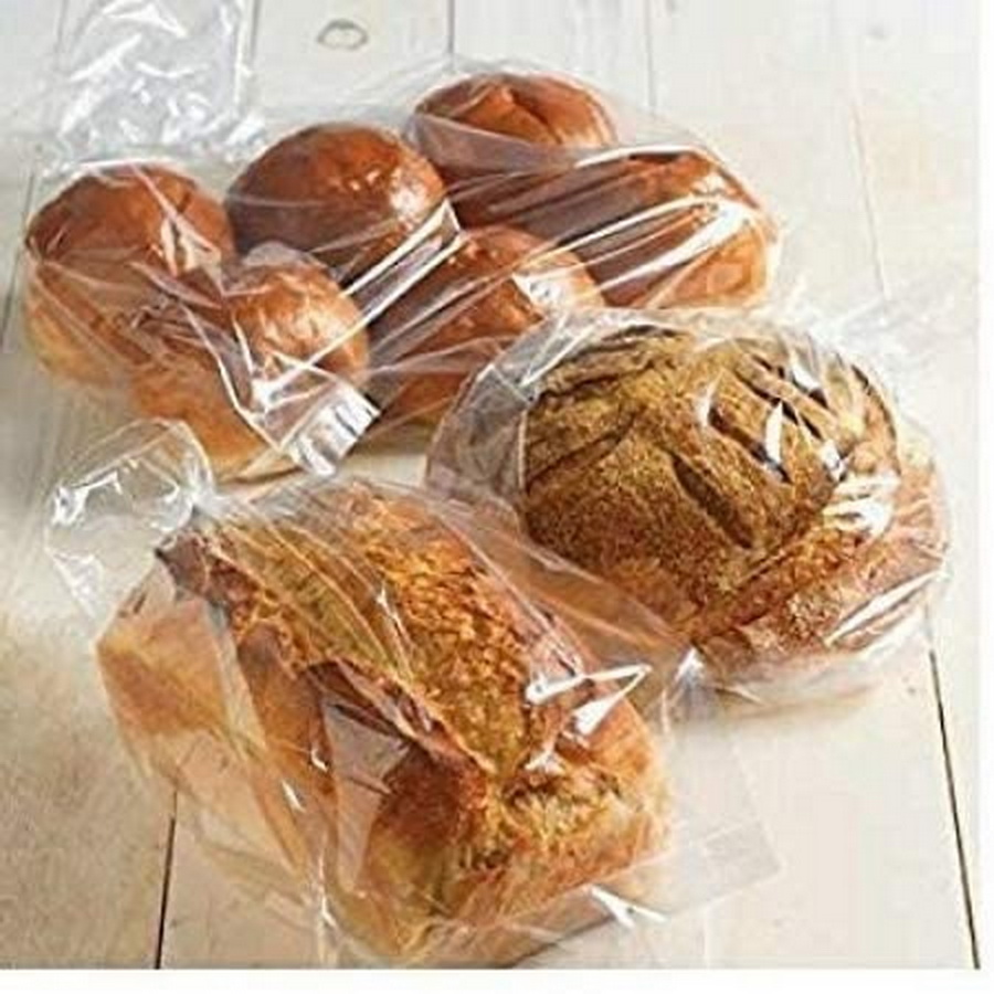Large Clear Gusseted Bags Bread Bag